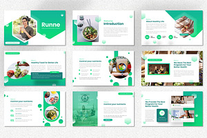 Runne - Healthy Life Googleslide