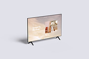 Smart Tv Mockup, a Device Mockup by Riel Concept (Thumbnail 2 of 5)