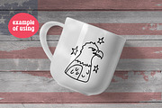Independence Day | USA Doodles, an Object Illustration by AnnaViolet_store (Thumbnail 8 of 9)