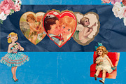 Valentines day RETRO Design SET, an Object Graphic by Alexiva (Thumbnail 6 of 7)