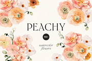 Watercolor Floral Bundle, a Decorative Illustration by Lana Elanor (Thumbnail 8 of 10)