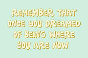 Kindness Power // Groovy Font Set, a Script Font by PeachCreme (Thumbnail 9 of 11)