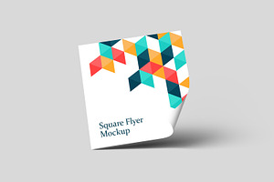 Square Flyer Mockups