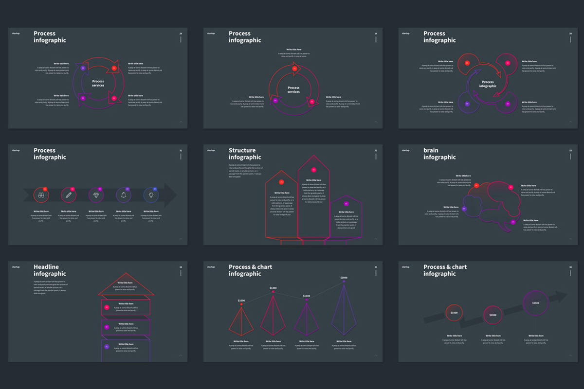 STARTUP Google Slides Template, a Presentation Template by ShapeSlide (Photo 14 of 18)