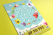 Spring Sale Flyer, a Flyer Template by Aarley Kaiven (Thumbnail 2 of 3)