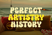Super Monday - Fancy Retro Font, a Font by Ali Hamidi (Thumbnail 3 of 9)
