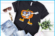 Dabbing Pumpkin Halloween SVG, an Object Graphic by Creativeusart (Thumbnail 1 of 4)