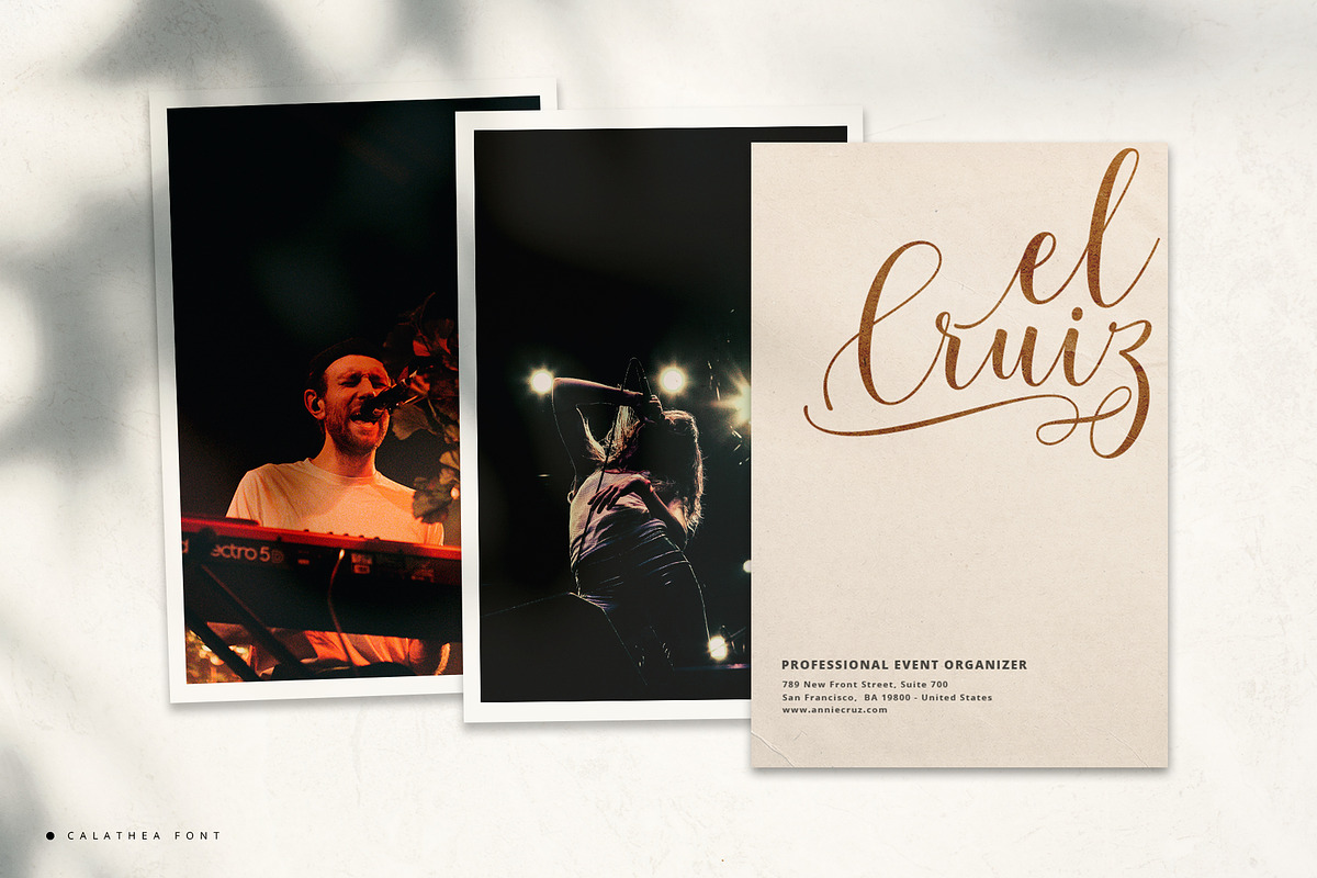 Calathea Elegant Font preview 3