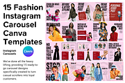 15 Fashion Instagram Carousel Design, a Social Media Template by thecyella.co (Thumbnail 1 of 5)