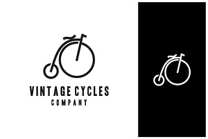 Vintage Cycle Bike Logo, a Branding & Logo Template by Atlantis X Nurman Arbai