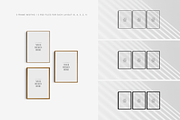 Frame Mockup BUNDLE 5:7 A4 Portrait, a Product Mockup by DESIGN BY nube (Thumbnail 3 of 15)