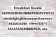 Breakfast Foodie painted serif font, a Serif Font by Rachel White Art (Thumbnail 3 of 9)