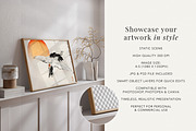 Horizontal Minimalistic Frame Mockup, a Mockup by Paper Flowers Studio (Thumbnail 2 of 5)