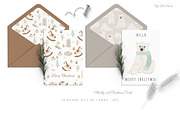 Merry Christmas Clipart Vector Set, an Animal Illustration by Pati Paints (Thumbnail 6 of 17)