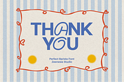 Perfect Barista, a Sans Serif Font by zeenesia (Thumbnail 16 of 16)