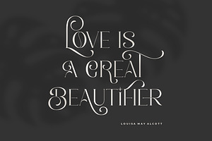 Romantic Serif - Elegant Classy Font