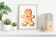 Christmas Pastel Cookie Clipart, an Illustration by Canvas Craft (Thumbnail 5 of 8)