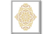 Elegant Vector Ornament in the Style, a Decorative Illustration by FineArtStudio (Thumbnail 3 of 3)