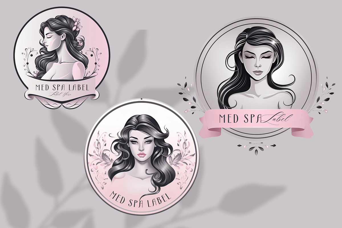 LOGOS FOR MED SPA, a Branding & Logo Template by Daring Digies (Photo 3 of 5)