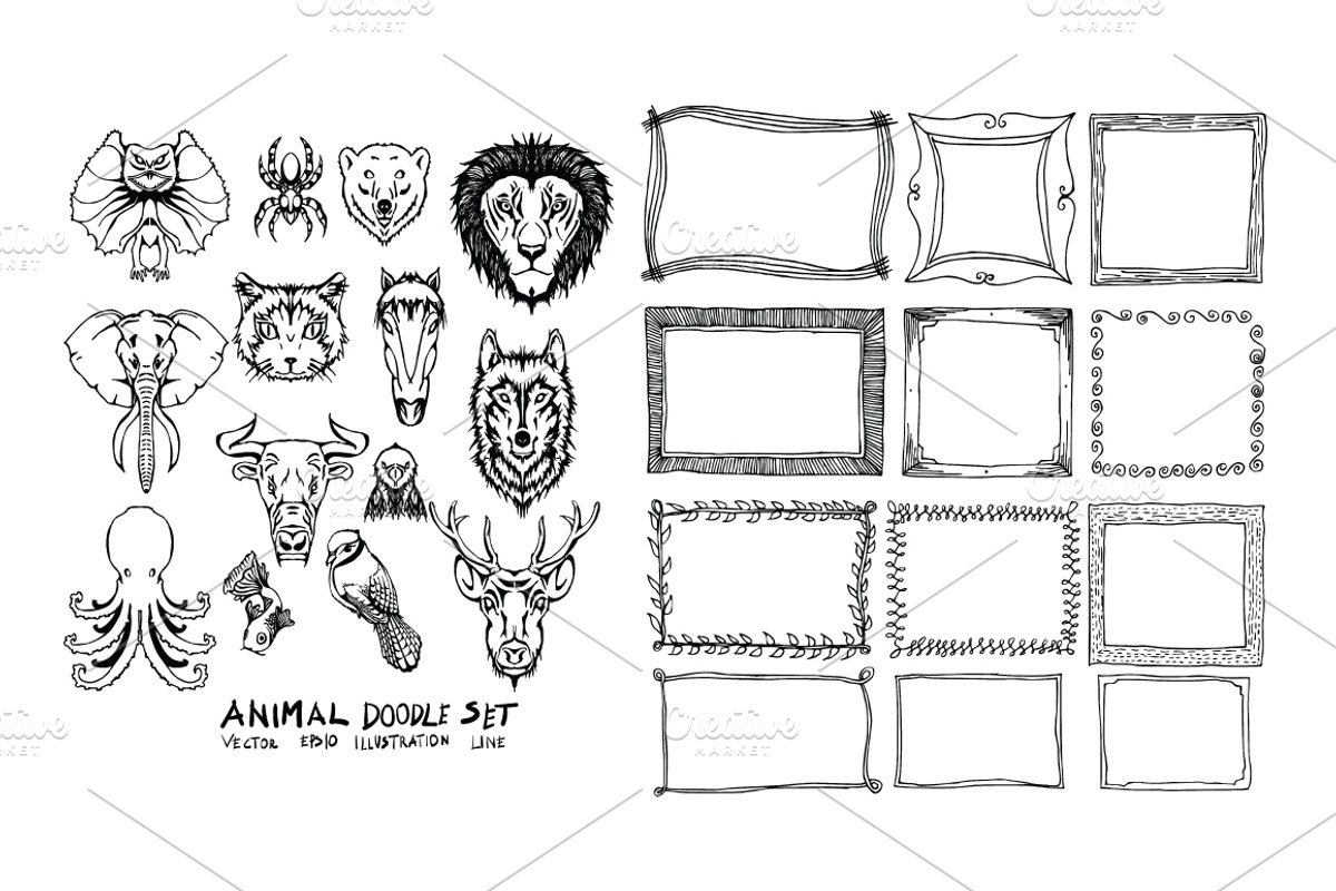 15151 in 1 Doodle Giant bundle, an Object Illustration by TKDoodle (Photo 105 of 144)