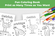 50 Pages Animal Coloring Book Kids, an Education Illustration by Mohammad Sarfaraz (Thumbnail 8 of 15)