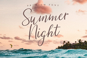 Summer Night Font