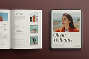 Influencer Media Kit Canva Template, a Print Template by Sierra Creative Studio (Thumbnail 5 of 7)