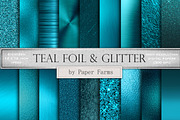 Teal textures, a Texture Graphic by Paper Farms (Thumbnail 1 of 2)