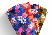 Modern Bloom Pattern Collection, a Pattern Graphic by Nora Gad (Thumbnail 5 of 31)