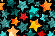 Star Seamless Patterns, a Pattern Graphic by Gudiny (Thumbnail 5 of 11)