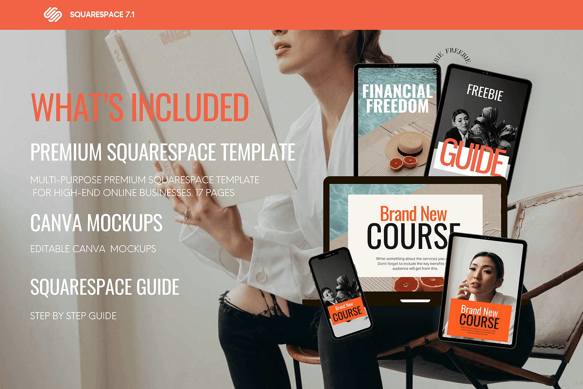 Squarespace Website Template Coach, a Squarespace Template by Presentibox (Photo 11 of 11)