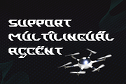 Turnan - Sporty Technology Font, a Sans Serif Font by Attype (Thumbnail 8 of 8)