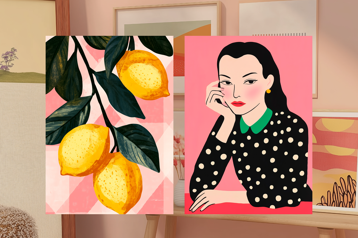 85 Eclectic Art Prints, a Background Graphic by Ann Creative (Photo 8 of 12)