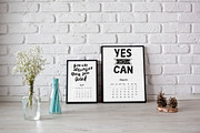 Calendar 2018 - hand drawn lettering, a Work Illustration by Lytvynenko Anna (Thumbnail 3 of 7)