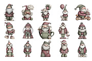Quirky Santa Clipart, an Illustration by Daily.Designs (Thumbnail 2 of 5)