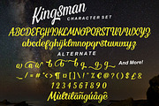 Kingsman Dual Style! (2 layered), a Script Font by Putra Khan (Thumbnail 11 of 12)