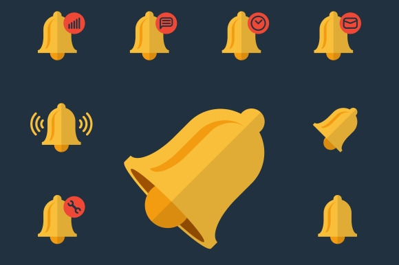Alarm Flat Icons