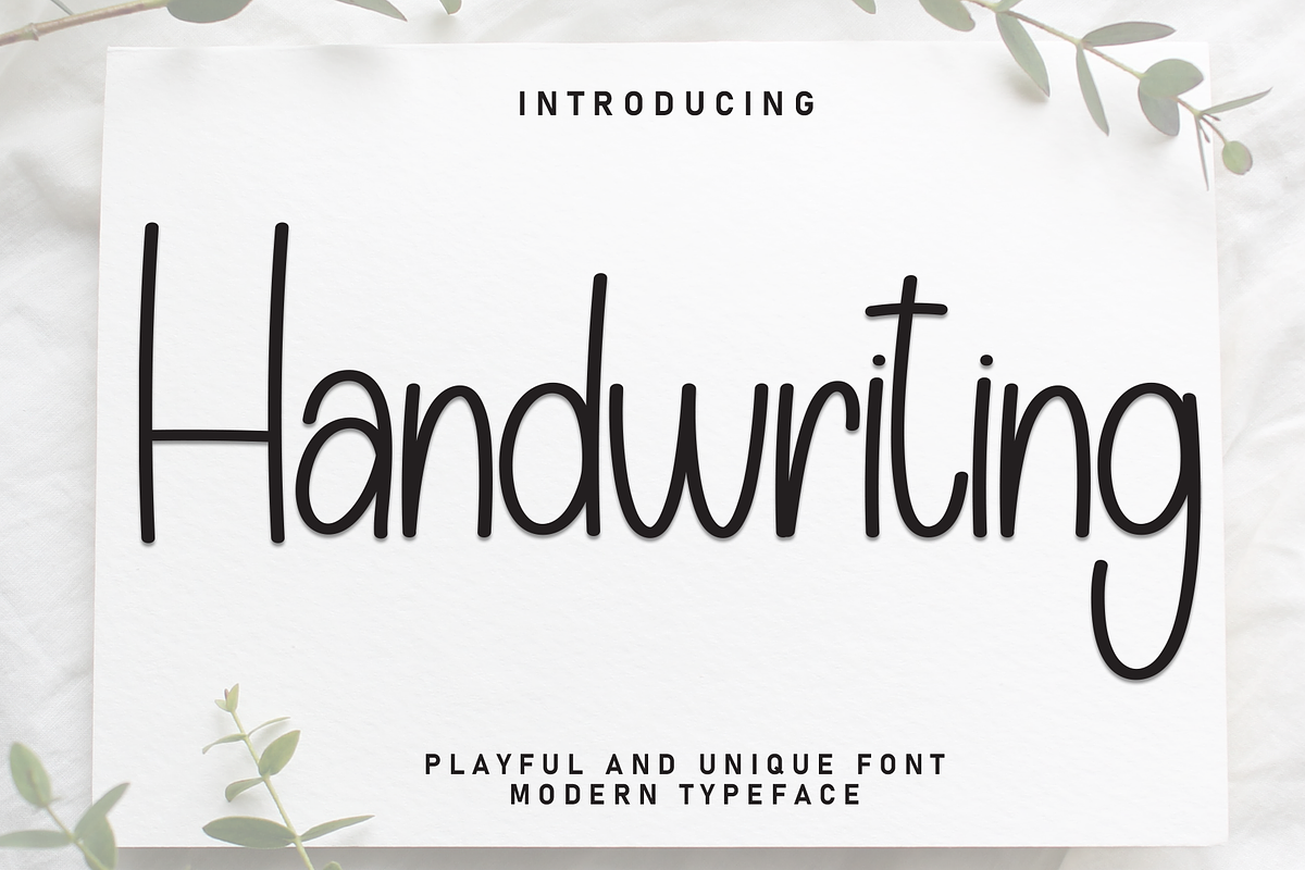 Handwriting | Script Font, a Script Font by Scratchones (Photo 1 of 8)