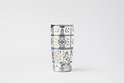 12 Persia's Blue Mosaic Patterns, a Pattern Graphic by Inknfolly (Thumbnail 4 of 7)