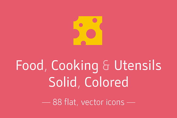 Food Utensils ... Solid Icon Pack