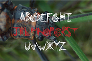 BlackWidow, a Font by xero fonts (Thumbnail 2 of 5)