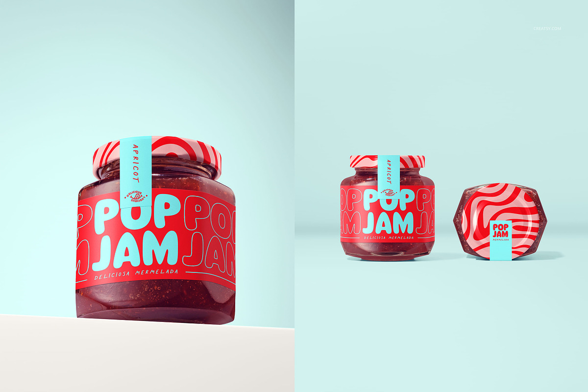 Jam Jar Mockup Bundle, a Cups & Container Mockup by creatsy5 (Photo 57 of 65)