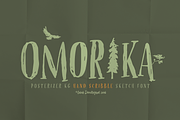 OMORIKA, a Serif Font by Posterizer KG (Thumbnail 1 of 6)