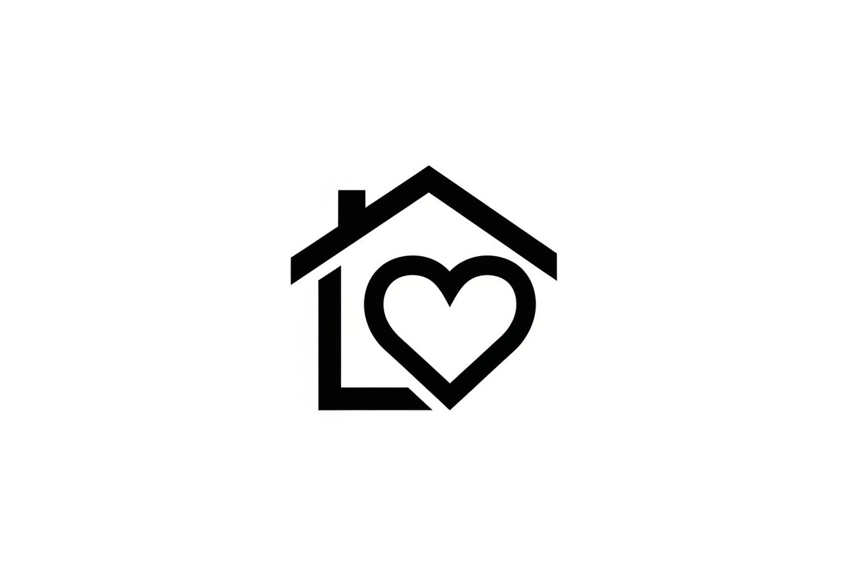 50 Home Love Heart House Icon Set Bu, an Illustration by Gaye Art (Photo 35 of 51)