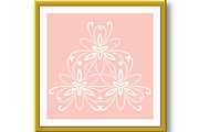 Floral Fine Pattern With Few Leaves, a Pattern Graphic by FineArtStudio (Thumbnail 3 of 3)