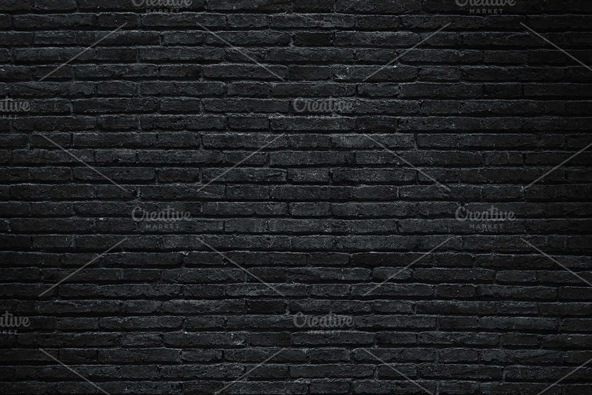 Black brick wall, a Texture Graphic by SFCRCH MOCKUPS (Photo 2 of 2)