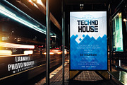 Techno House Flyer Template, a Flyer Template by designblends@gmail.com (Thumbnail 3 of 3)