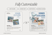 Summer Vibes Instagram Templates, a Social Media Template by ZenSocialDesigns (Thumbnail 6 of 9)
