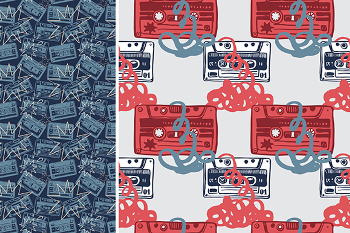 Old tapes, an Illustration by Tanya Akhmett (Photo 3 of 9)