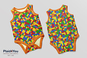 Plastic Toy Bricks Seamless Patterns, a Texture Graphic by Plaid4You (Thumbnail 7 of 11)